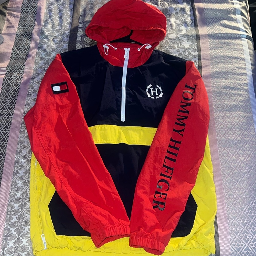Tommy Hilfiger windbreaker hoodie